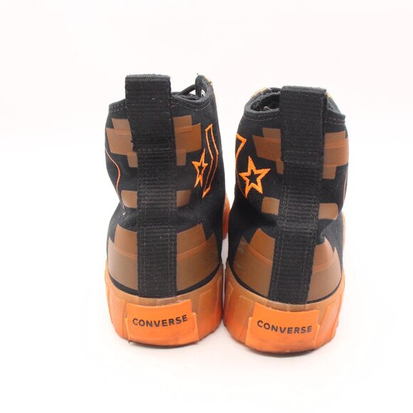 Converse UNT1TL3D High Not A Chuck Men's Size 9 Black Orange Athletic Shoes - Picture 5 of 9